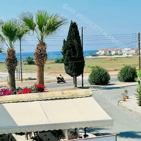 Lysia Sea-View Apartment Lárnaka Kültér fotó