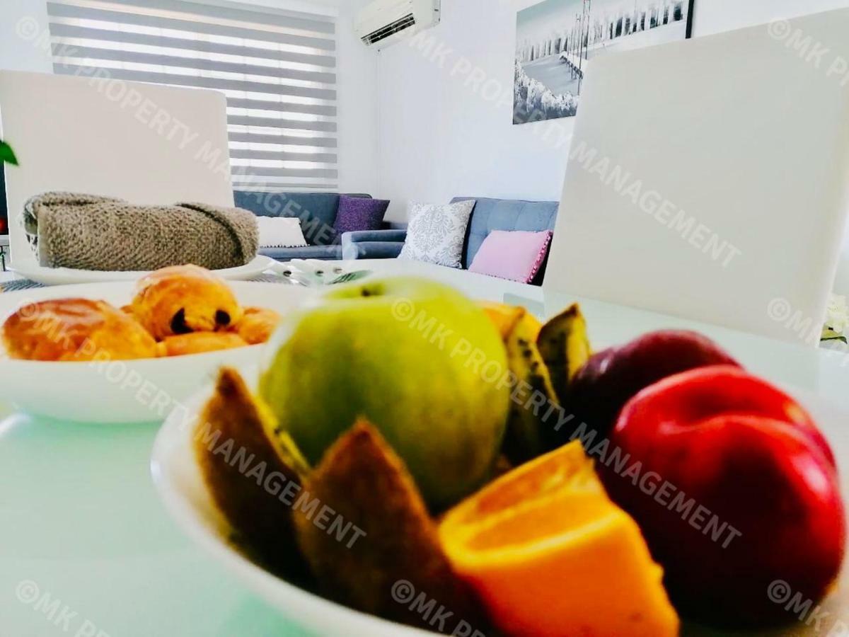 Lysia Sea-View Apartment Lárnaka Kültér fotó
